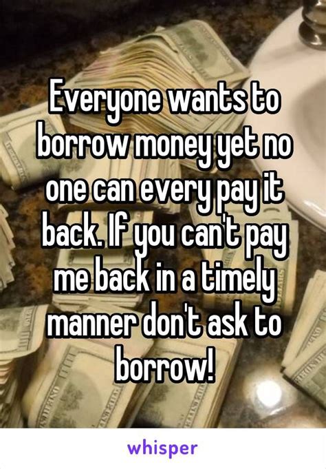 Image Result For If You Lend Someone Money And They Dont Pay You Back