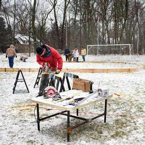 Now he and his wife, liz, are continuing that tradition with their own family. You Can Build Your Own Backyard Ice Rink for Endless Family Fun | Backyard ice rink, Backyard ...