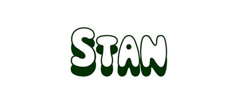 Coloring Page First Name Stan Printable Coloring Pages