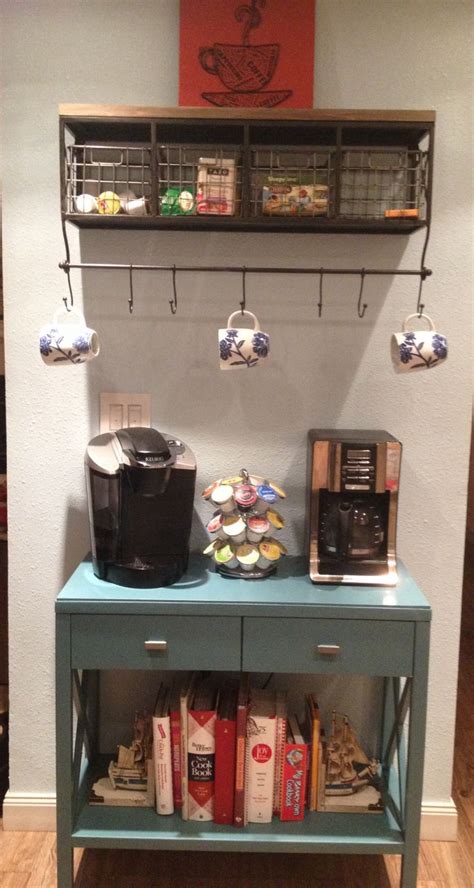 Check spelling or type a new query. My awesome coffee bar. Shelf from Hobby Lobby, and the ...