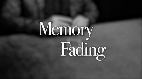 Memory Fading By Horret Wu Youtube