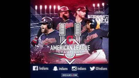 cleveland indians 2016 alcs champions believeland youtube