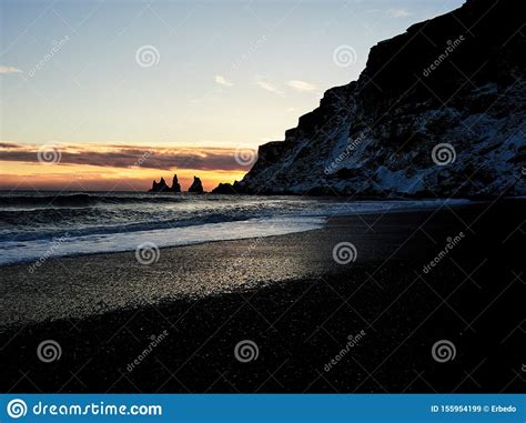 Icelandic Sea Close To The Beach Stock Image Image Of Dirty Bottle