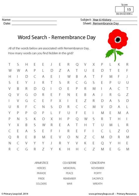 Memorial Day Word Search Free Printable Worksheet A Memorial Day Word