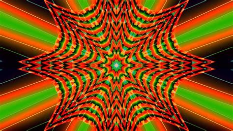 Orange Green Artistic Digital Art Kaleidoscope HD Abstract Wallpapers ...