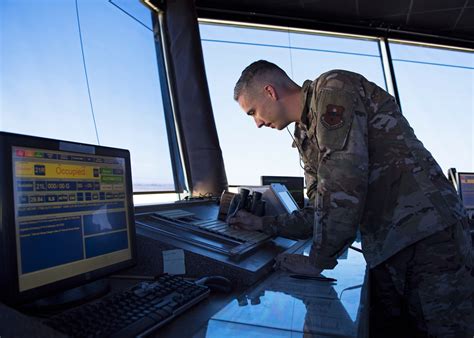 Air Traffic Controllers Maintain Safety Of Pilots Luke Air Force Base