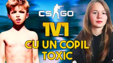 CS GO 1V1 CU UN COPIL TOXIC Si A Activat Wallhack Ul YouTube