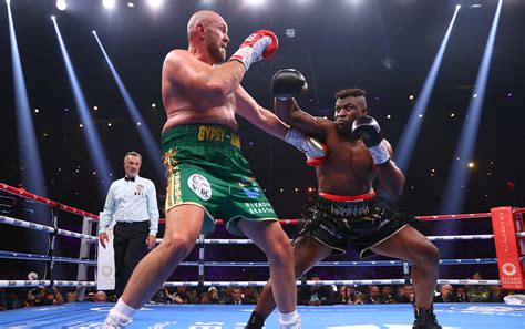 Tyson Fury Barely Gets By Francis Ngannou Big Fight Weekend