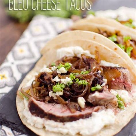 Steak And Whipped Bleu Cheese Tacos