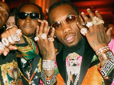 Offset 1/3 of @migos greatest group alive. Offset Shows Off Car Crash Injuries While Puffing On A ...