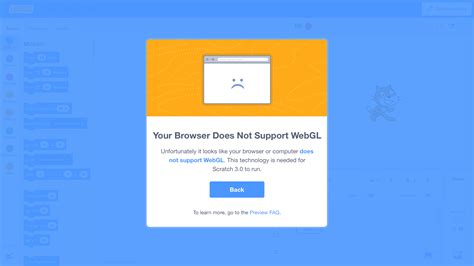 Detect And Show Friendly Error Message If WebGL Is Not Supported
