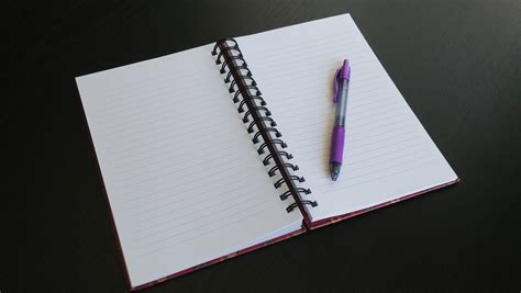 Open Notebook Free Stock Photo Public Domain Pictures