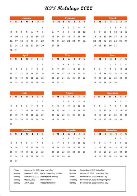Ups Holidays 2022 Archives The Holidays Calendar