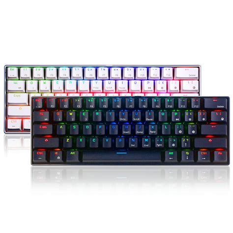 Royal Kludge Rk61 Bluetooth Wired Dual Mode 60 Rgb Mechanical Gaming