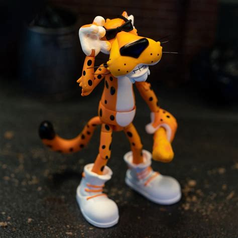 Cheetos Chester Cheetah 6 Inch Action Figure Retro Force Toy Store
