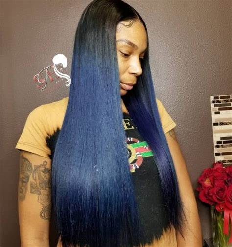 16 Stunning Midnight Blue Hair Colors To See In 2023