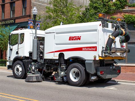Elgin Sweeper Company Whirlwind Vacuum Sweeper Municipal Equipment Inc