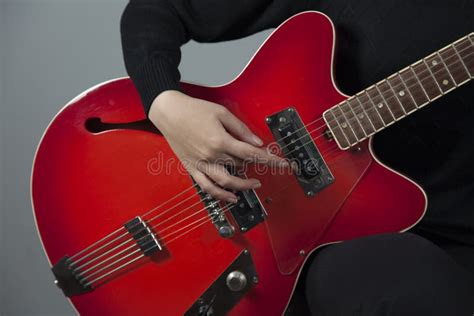 Woman Hand Holding Guitar Stock Photo Image Of Concert 180910036