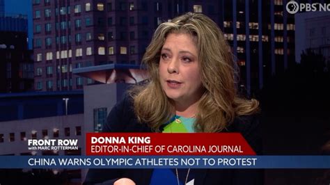 Carolina Journals Donna King Discusses Concerns About Olympics In China