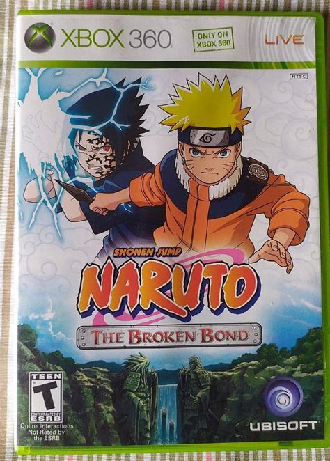 Naruto The Broken Bond Xbox 360 Midia Fisica Semi Novo Subwaygames