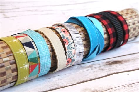 Fabric Cuff Bracelet — Crafty Staci