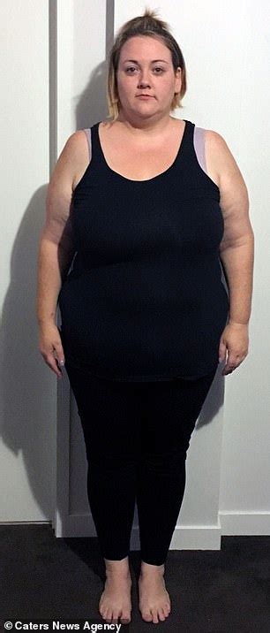 Morbidly Obese Woman Sheds Half Her Body Weight Daily Mail Online