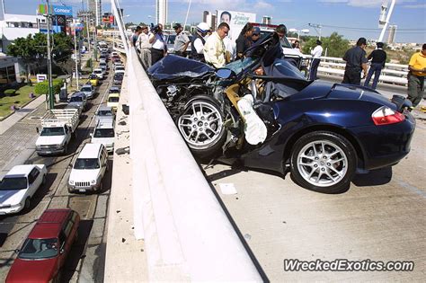 This Accident Happenned Some Years Ago The Driver Took His Porsche