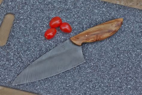 Custom 6 Inch Chefs Knife Spalted Birch