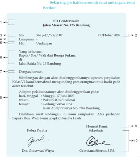 Identifikasi Bagian Bagian Dari Surat Resmi Dan Tidak Resmi Berbagi