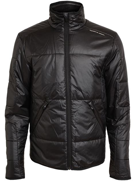 Porsche Design Porsche Design Sport Padded Puffer Jacket In Black For