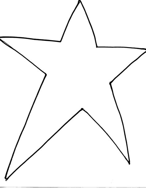 Free Primitive Star Stencil Printable Printable Templates