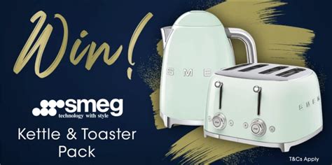 Win A Smeg Kettle Toaster Pack Courtesy Of Designer Appliances