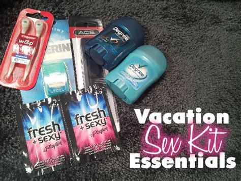 Vacation Sex Kit Is Your Kit Ready Newlywed Survival