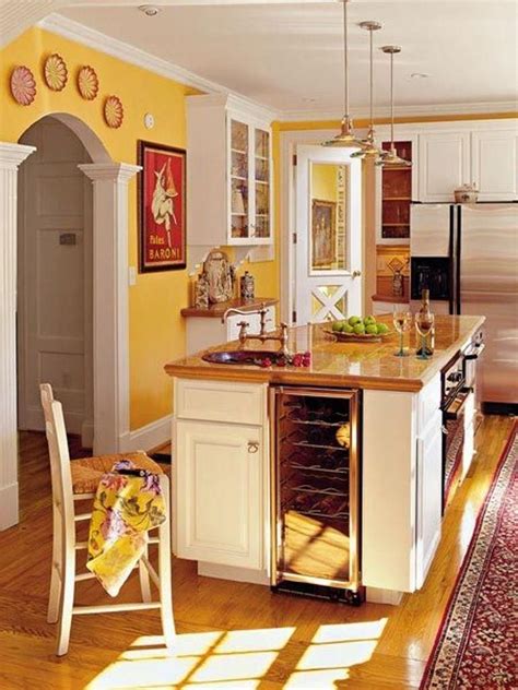 15 Bright And Cozy Yellow Kitchen Designs Rilane Yellow Kitchen