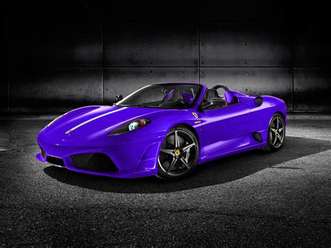 Purple Ferrari Car Pictures And Images â€ Super Cool Purple Ferrari