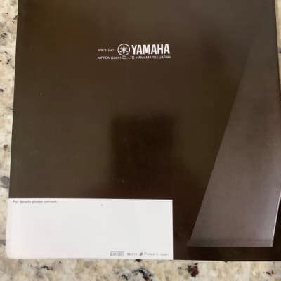 Yamaha Mc Series Mixer Brochure Spacetone Music Reverb
