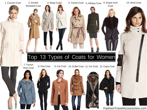 Top 13 Types Of Coats For Women To Wear Winter Fall Spring