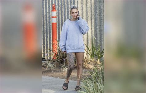 Kanye West Leaves Studio With Pantless Model Amid Marriage Problems