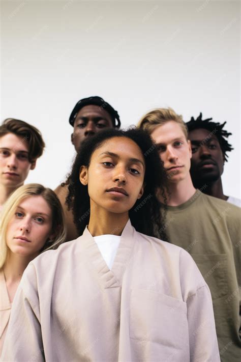 Premium AI Image | a group of people soft lighting genderless