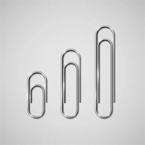 Paper Clip Sizes Comparison