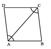 Show That Each Diagonal Of A Rhombus Bisects The Angle Through Which It Passes