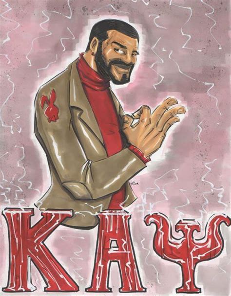 Kappa Alpha Psi Fraternity Inc Cartoon Poster Canvas Print