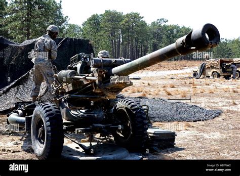 An Airborne Artilleryman Assigned To The 82nd Airborne Division