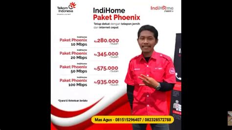 Biaya pasang baru (psb) indihome rp100.000 untuk area jabodetabek dan rp75.000 untuk area lain di seluruh indonesia akan ditagihkan pada bulan pertama saja. IndiHome paket phoenix (original iklan) - YouTube