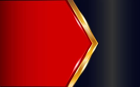Premium Vector Luxury Black Red Gold Elegant Geometric Background Design