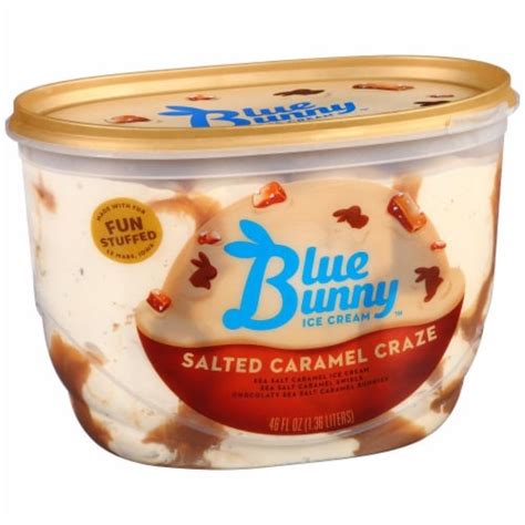 Blue Bunny Signature Salted Caramel Craze Ice Cream 46 Fl Oz Foods Co