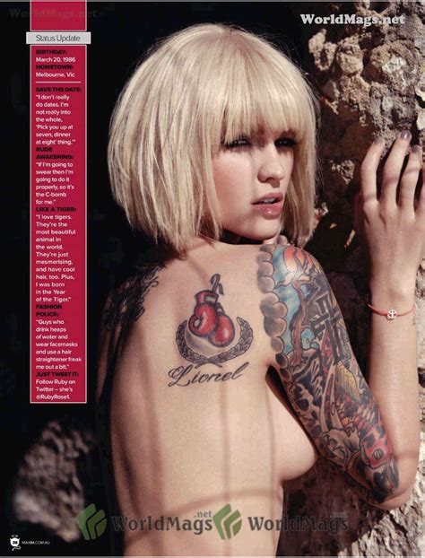 Ruby Rose In Maxim Magazine And Video Your Daily Girl