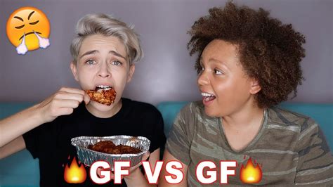 How Well Do We Know Each Other Challenge Hot Wing Edition Youtube