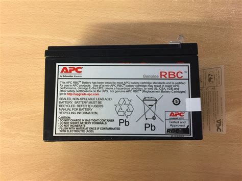 Rbc17 Akku Batterie Für Apc Usv Kaufen Auf Ricardo