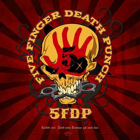 Five Finger Death Punch Skull Logo Wallpaper